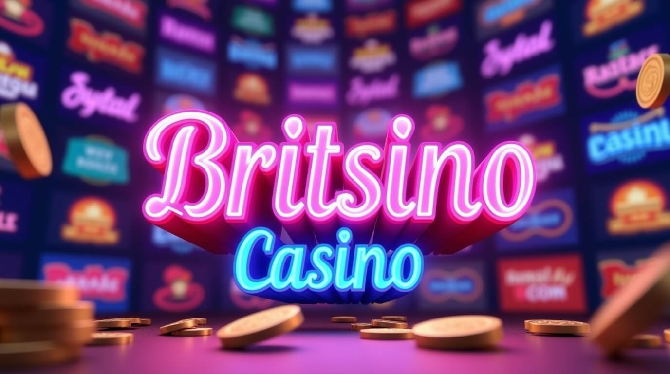 Britsino Casino in the UK animated banner